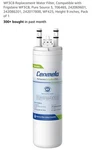 Cenmela Cml005 Refrigerator Water Filter. Fixed Price $8.99.