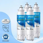 4 Pack Fit For Lg Lsxs26366s Lsxs26326s Lt800p Adq73613401 Water Filter Icepure. Fixed Price $35.99.