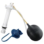 Plumb Pak Complete Toilet Repair Kit Fill Valve, Flapper, Float Replacement F.... Fixed Price $37.74.