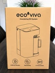 Ecoviva Mate 3 Uv Reverse Osmosis Countertop Water Filter Pitcher Ro System. Fixed Price $119.99.