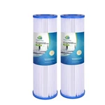 Cfs 2 Pack Pleated Water Filter Cartridges Compatible With 0.35 Sub-micron.... Fixed Price $21.21.