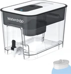 Waterdrop 20-cup Water Filter Dispenser With 1 Filter, (200 Gallons), Black. Fixed Price $40.99.