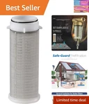 Fwsp500 Spin Down Sediment Filter Replacement Cartridge, 500 Micron, White. Fixed Price $35.22.