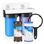 Pureplus 2-stage Whole House Water Filtration System Reduces Chlorine Odor. Fixed Price $206.23.