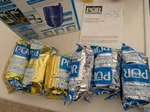 6 Ea Lot Pur Water Faucet Replacement Filters Sealed #95494880 Gold Silver Pkgs. Fixed Price $27.65.