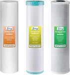 Ispring F3wgb32bks 4.5 X 20 3-stage Whole House Water Filter Replacement Set. Fixed Price $175.99.