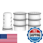 Marriotto Water Filter Replacement For Ls Home & Glacier Fresh Glass Pitcher 7 C. Fixed Price $51.09.