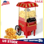 16 Hot Nostalgia Popcorn Maker Air Style Vintage Machine Theater Cups. Fixed Price $31.50.
