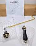 Kingston Brass Ktpkld3 Duchess Universal Toilet Tank Lever Front Side Mount Bras. Fixed Price $58.47.