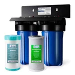 Ispring Wgb21bm 2-stage Whole House Water Filter System, Remove Iron,havey Metal. Fixed Price $190.00.