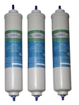 Aqua Fresh Wf300 For Ge Gxrtdr In-line Icemaker Refrigerator Water Filter 3 Pack. Fixed Price $24.89.