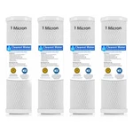 Superior Filters 1 Micron Carbon Filter - 4 Pac Water Cartridge. Fixed Price $24.99.
