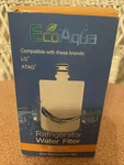 Ecoaqua Refrigerator Water Filer Eff-6005a. Fixed Price $11.00.