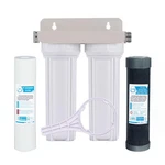 Nasibey External Rv Dual Water Filter System For Reducing Sediment, Dirt, San.... Fixed Price $89.56.