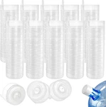 100 Pack 3 And 5 Gallon Water Jug Caps, Reusable Non Spill Bottles Caps Re. Fixed Price $30.95.