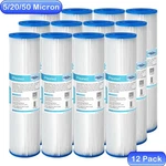 10" X 2.5" Whole House Water System Washable Pleated Sediment Filter Replacement. Fixed Price $47.91.