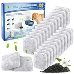 24 Pack Dog Water Fountain Filters, Pet Filter Replacement Compatible W.... Fixed Price $28.22.