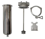 Intbuying 304 Stainless Steel 10kg High Pressure Water Filter Housing For 10 L. Fixed Price $184.11.