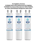 3 Pack Cuisci Ultrawf 46999 Refrigerator Water Filters Replacement For Frigidair. Fixed Price $39.99.