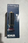 3 Pack Kohler Rgp1188998 2" Canister Flush Valve Kit - Black. Fixed Price $30.00.