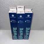 (3 Pack) Genuine Ge Rpwfe Rpwf Replacement Refrigerator Water Filter Sealed. Fixed Price $163.85.