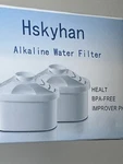 2 Pack Alkaline Water Filter Cartridge Replacement Pitcher Filters New. Fixed Price $10.20.