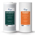 Ispring F2wgb21bcpb 10" X 4.5" Whole House Water Filters For Wgb21b Series. Fixed Price $254.99.