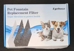 Eyehoce 40 Pack Cat Water Fountain Filters Replacement 20 Sponges. Fixed Price $24.90.
