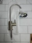 Ge Single Handle Beverage Faucet For Reverse Osmosis In Brushed Nickel New Ob. Fixed Price $19.99.