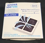 New Golden Ice Pure Gp-af004 Refrigerator Air Filter Activated Carbon 3 Pk. Fixed Price $12.95.