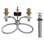 Bathroom Sink Faucet Widespread Rough In Water Valve Drain Assembly Moen 9000. Fixed Price $154.99.