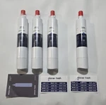 4 Glacier Fresh Gf-009x Ice & Water Filter (3 Sealed, 1 Open) Replacement For Ge. Fixed Price $30.00.