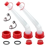 Cm Concepts Gas/water Can Spout (nozzle) Chrome With Screw-in Vents. Fixed Price $13.35.