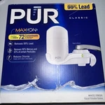 Pur Max Ion Fm-3333b Classic Water Filtration Sink Faucet Mount Filter White. Fixed Price $24.99.