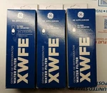 3 Ge Xwfe Refrigerator Water Filters Genuine Oem Filter White New Sealed. Fixed Price $69.99.
