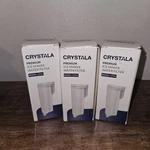 3 Pack Water Filter Premium Ice Maker Crystala Cf54 New Factory Sealed. Fixed Price $18.00.