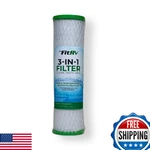 The Fit Rv 3-in-1 Water Filter Replacement Cartridge Activated Carbon 0.2 Mi. Fixed Price $77.87.
