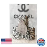 Stupell Industries Fashion Toilet Paper Design Wall Plaque Art 10 X 15 Inches. Fixed Price $31.72.