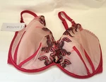 New! M&s Boutique Marks & Spencer 36e 38e Pink Padded High Apex Plunge Bra. Fixed Price $24.19.