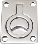 Perko 0575dp0chr Chrome Plated Bronze 2" X 2-5/8" Flush Lifting Pull Ring. Fixed Price $53.95.