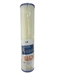 Aquaboon Whole House Pleated Sediment Water Filter, 5 Micron 4-pack, 4.5 X 20. Fixed Price $92.99.