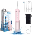 Jngoods Mini Cordless Portable Water Flosser Oral Irrigator Teeth Cleaner. Fixed Price $25.99.