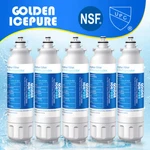 5 Pack Fit Lg Lt800p Kenmore 9490 Adq73613401 Refrigerator Water Filter Golden. Fixed Price $32.29.