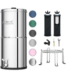 Purewell 2.25g Gravity Water Filter System With Level Window, 3-stage 0.01. Fixed Price $125.99.