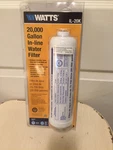 Watts Il-20k 20,000 Gallon In-line Water Filter New. Fixed Price $59.99.