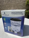 Vitapur Gwf8 Blk Water Filtration System For Top-load Dispensers Open Box. Fixed Price $79.00.