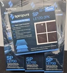 3 New Spiropure Sp Le700 Refrigerator Water Filter +3 Le120 Air Filters Combo. Fixed Price $26.30.