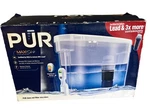 Pur Ultimate 18-cup Water Filter Dispenser With Lead Reduction Filter, White. Fixed Price $19.97.