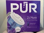 Pur 11 Cup Water Filtration Pitcher Filters Chlorine Mercury 40-gallon Purifier. Fixed Price $20.00.