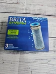 Brita Stream Pitcher Replacement Water Filter 3 Pack - New Sealed. Fixed Price $10.00.